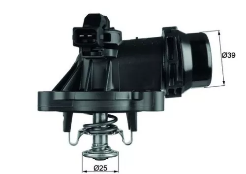 Thermostat, Kühlmittel