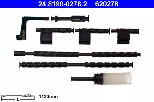Warnkontakt, Bremsbelagverschleiß