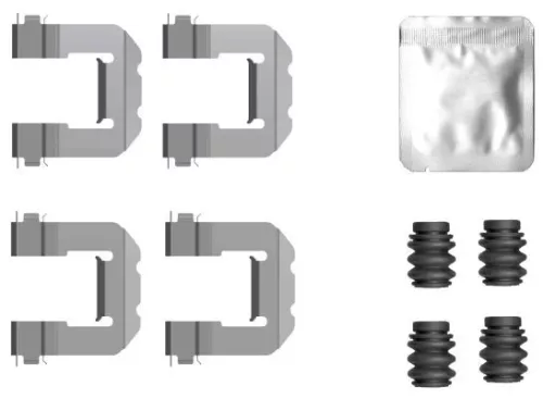 Zubehörsatz, Scheibenbremsbelag