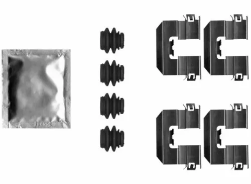 Zubehörsatz, Scheibenbremsbelag