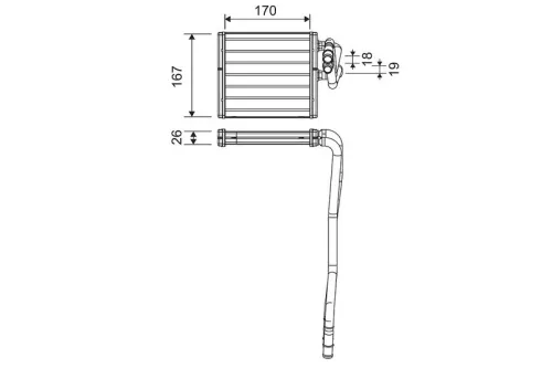 Wärmetauscher, Innenraumheizung