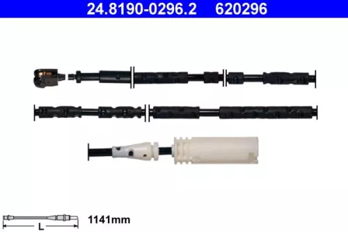 Warnkontakt, Bremsbelagverschleiß