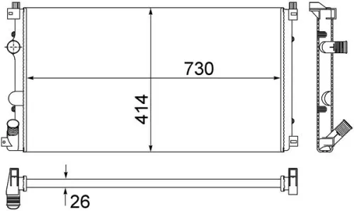 Kühler, Motorkühlung