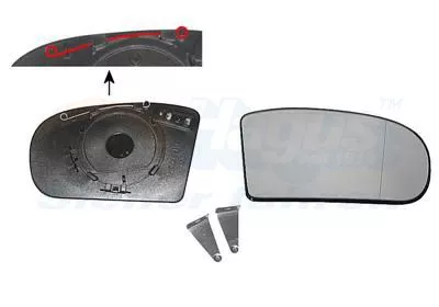 Spiegelglas, Außenspiegel