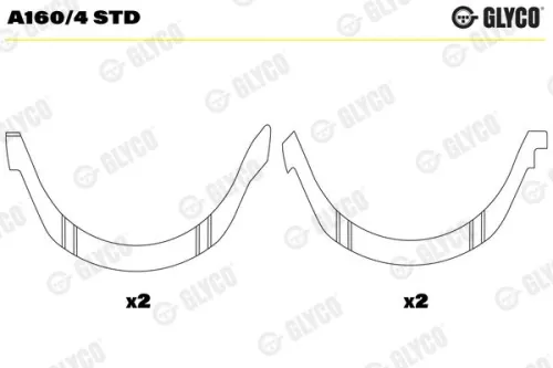 Distanzscheibe, Kurbelwelle