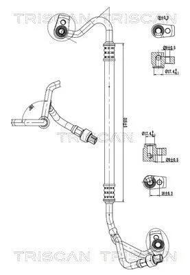 Hochdruck-/Niederdruckleitung, Klimaanlage