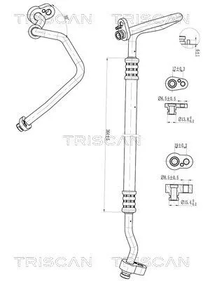Hochdruck-/Niederdruckleitung, Klimaanlage