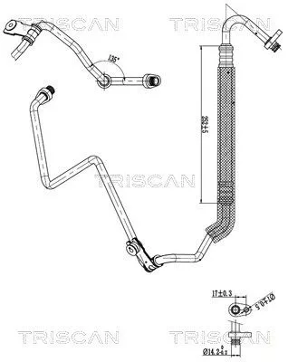 Hochdruck-/Niederdruckleitung, Klimaanlage