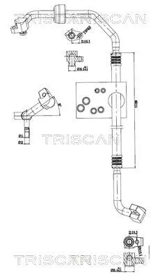 Hochdruck-/Niederdruckleitung, Klimaanlage