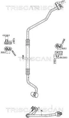 Hochdruck-/Niederdruckleitung, Klimaanlage
