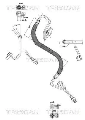 Hochdruck-/Niederdruckleitung, Klimaanlage