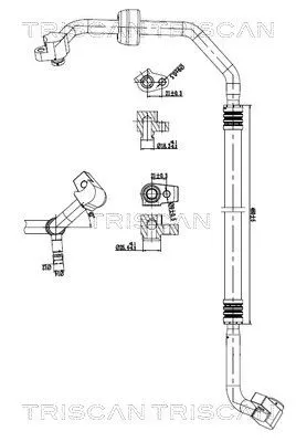 Hochdruck-/Niederdruckleitung, Klimaanlage