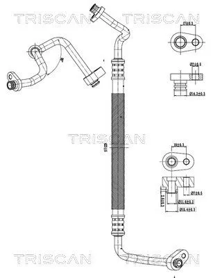 Hochdruck-/Niederdruckleitung, Klimaanlage