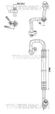 Hochdruck-/Niederdruckleitung, Klimaanlage