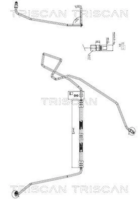Hydraulikschlauch, Lenkung