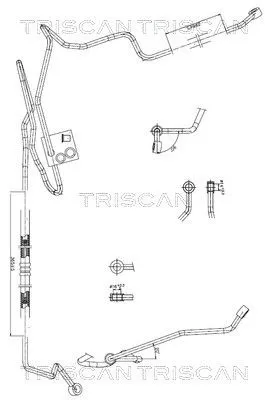 Hydraulikschlauch, Lenkung