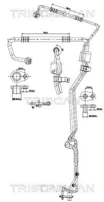 Hochdruck-/Niederdruckleitung, Klimaanlage