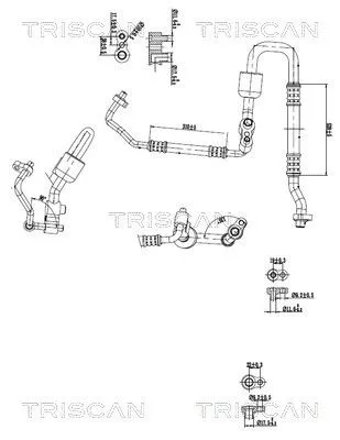 Hochdruck-/Niederdruckleitung, Klimaanlage