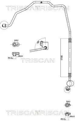 Hochdruck-/Niederdruckleitung, Klimaanlage