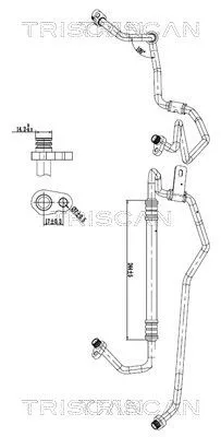 Hochdruck-/Niederdruckleitung, Klimaanlage