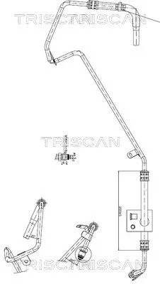 Hydraulikschlauch, Lenkung