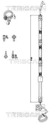 Hydraulikschlauch, Lenkung