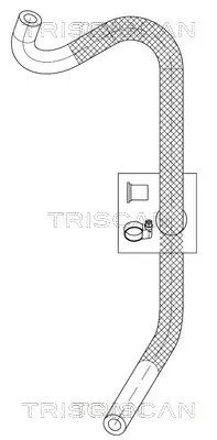 Hydraulikschlauch, Lenkung