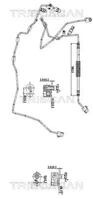 Hochdruck-/Niederdruckleitung, Klimaanlage