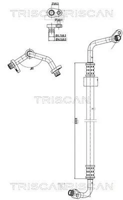 Hochdruck-/Niederdruckleitung, Klimaanlage