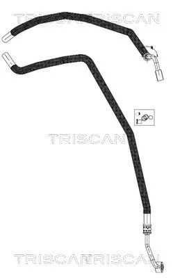 Hydraulikschlauch, Lenkung