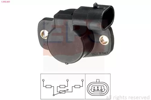 Sensor, Drosselklappenstellung