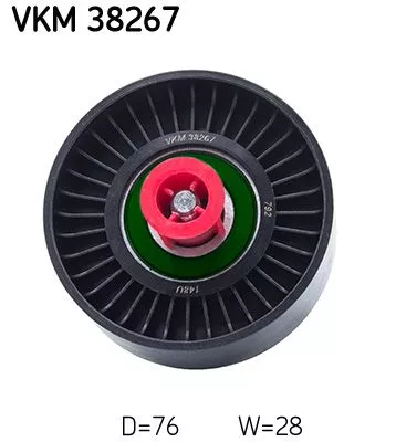 Umlenk-/Führungsrolle, Keilrippenriemen