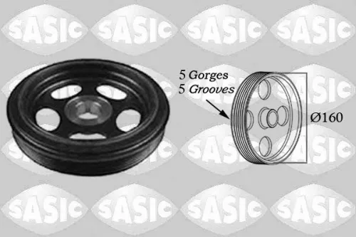 Riemenscheibe, Kurbelwelle