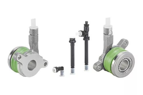 Zentralausrücker, Kupplung