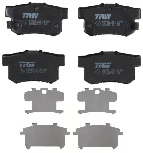 Bremsbelagsatz, Scheibenbremse