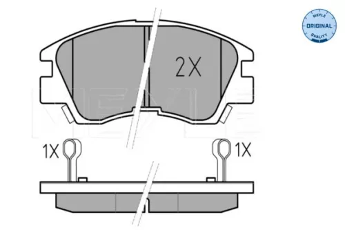 Bremsbelagsatz, Scheibenbremse