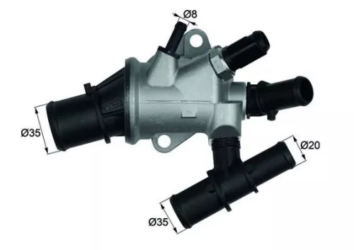 Thermostat, Kühlmittel